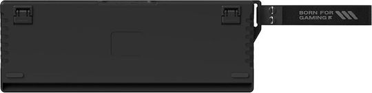 Marvo Saber 65W KG965W Ασύρματο Gaming Μηχανικό Πληκτρολόγιο 65% με RGB φωτισμό (Αγγλικό US)