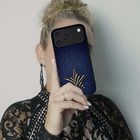 Калъф Sonique Diva Series Xiaomi Xiaomi 15 5g Деним Зебра