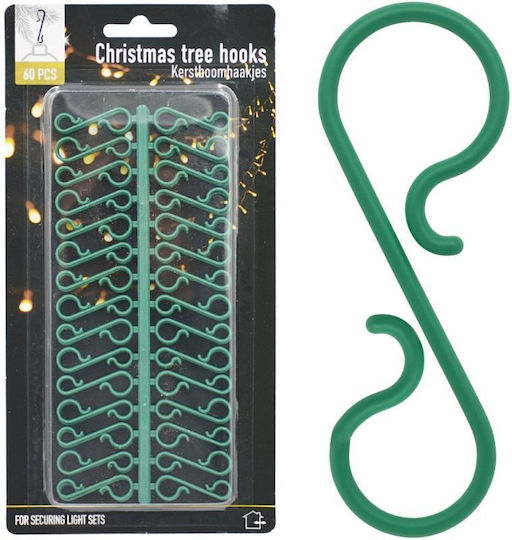 Hooks Set 60 Pcs Green Green