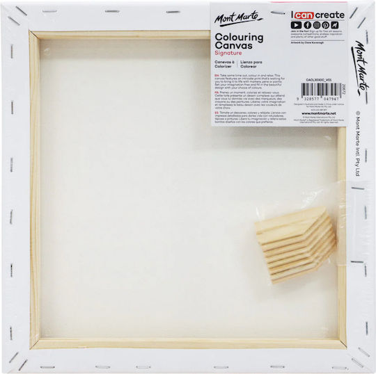 Mont Marte Model Canvas 30x30 Nature