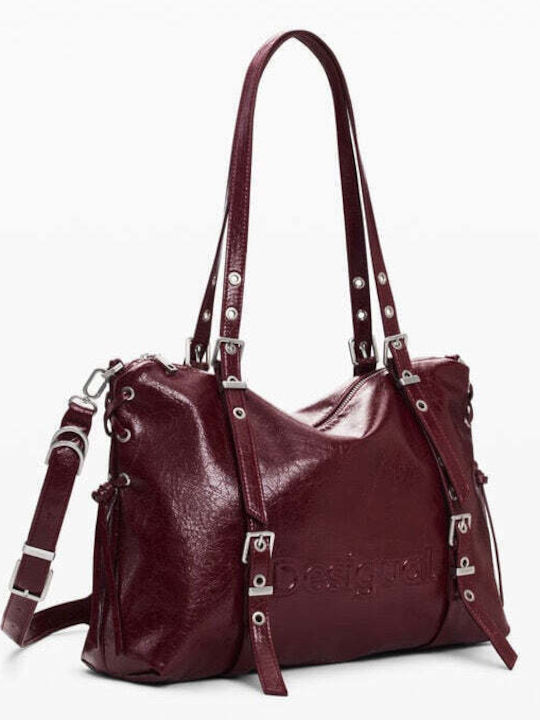 Damen Set Damen Handtaschen Schulter Rote