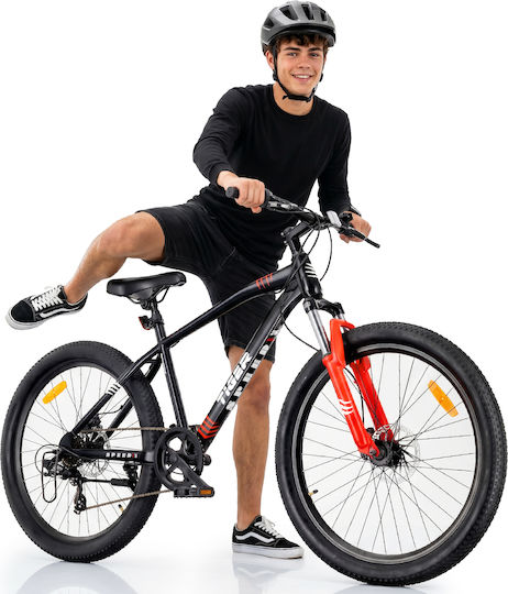 Sun Baby 17" Детско Колело BMX с Дискови Спирачки Черно