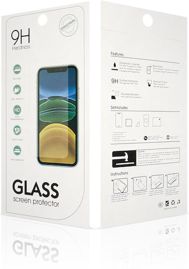 TelForceOne 2.5D Gehärtetes Glas (Galaxy A16 Oppo A17)