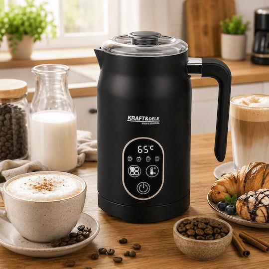 Spumator de lapte 4 în 1 Kraft&dele 550 W 270 Ml Kd4311