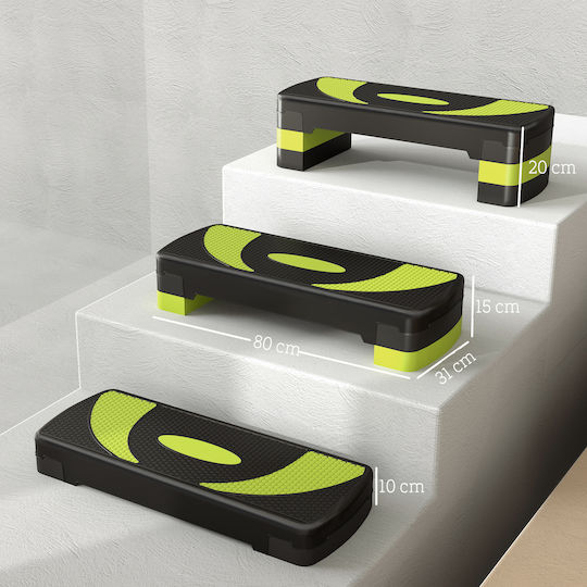 HomCom Aerobic Stepper με Ρυθμιζόμενο Ύψος