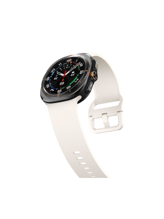 Θήκη Σιλικόνης σε Μπεζ χρώμα για Samsung Galaxy Watch Ultra 47mm