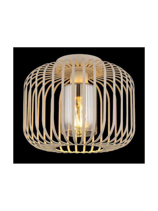 Globo Lighting Πλαφονιέρα Οροφής Μπεζ