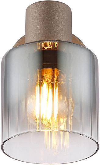 Globo Lighting Μονό Σποτ σε Καφέ Χρώμα