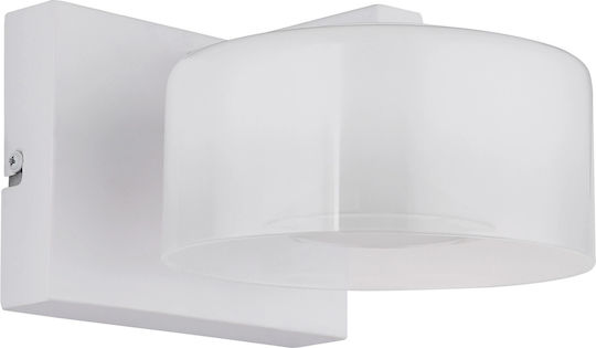 Globo Lighting Wandleuchte Weiß 15x11cm