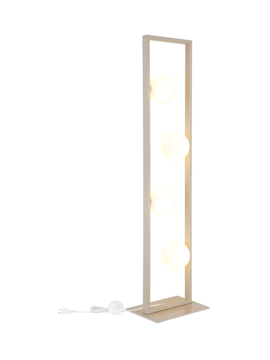 Globo Lighting Stehlampe Beige