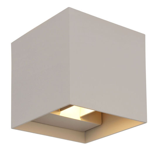 Globo Lighting Veronika Wall-Mounted Outdoor Lighting LED IP54 3W 10x10cm