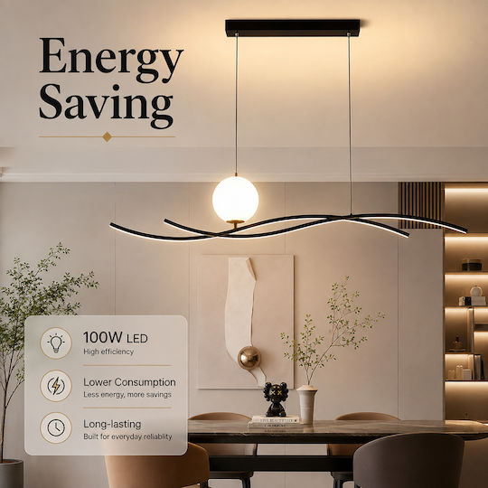 Lightplanet Lustră LED cu Alb Natural Lumină