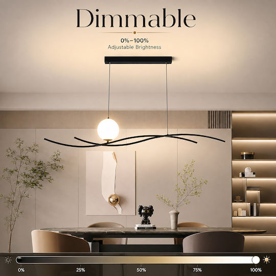 Lightplanet Lustră LED cu Alb Natural Lumină