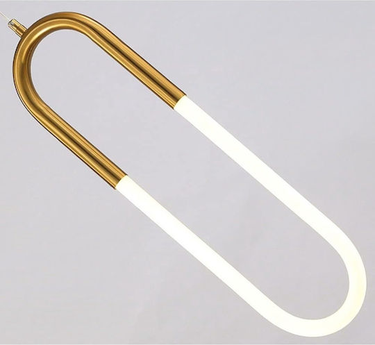Lightplanet Hängelampe LED mit Natürliches Weiß Licht 30x30cm.