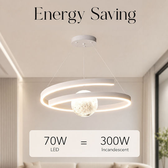 Lightplanet Висящо Осветително Тяло Черен LED