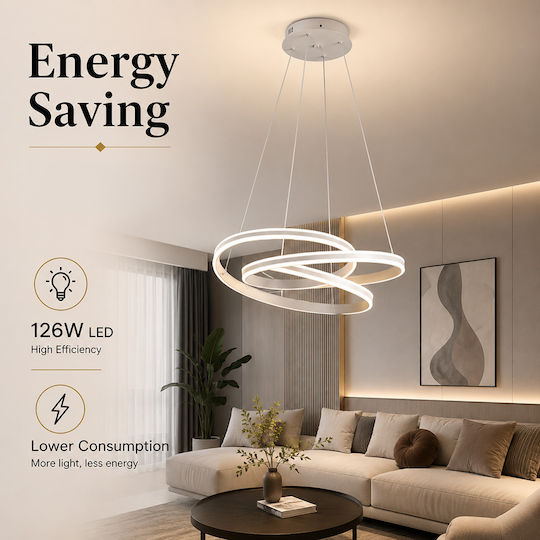 Lightplanet Lumini Suspendate LED Cu Lumină Alb Natural