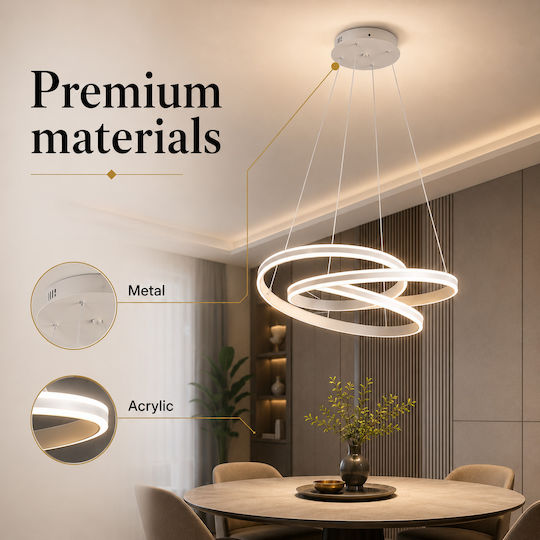 Lightplanet Lumini Suspendate LED Cu Lumină Alb Natural