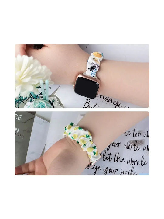 Hurtel Fabric Elastic Λουράκι Υφασμάτινο Μπλε (Apple Watch 38/40/41mm)