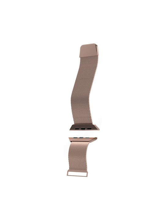 Puro Milanese Каишка Неръждаема стомана Розово злато (Apple Watch 38/40/41 мм (Apple))