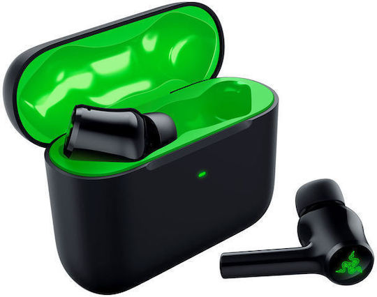 Razer Hammerhead Pro Hyperspeed In-Ear Bluetooth-Freisprecheinrichtung Kopfhörer mit Schweißresistenz und Ladeetui Schwarz