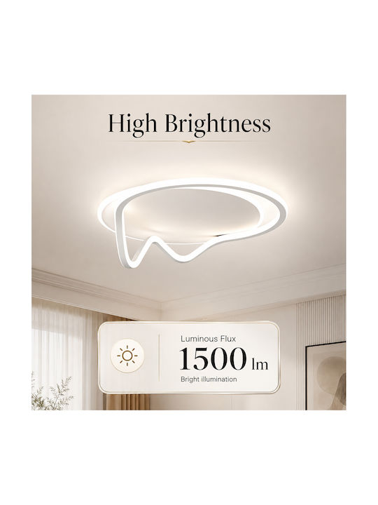 Lightplanet Plafonieră de Tavan cu LED Integrat și Telecomandă