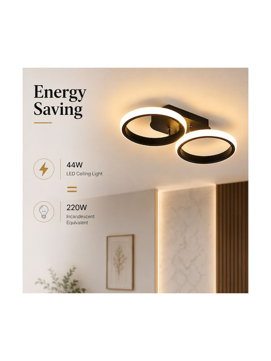 Lightplanet Plafonieră de Tavan cu LED Integrat și Telecomandă