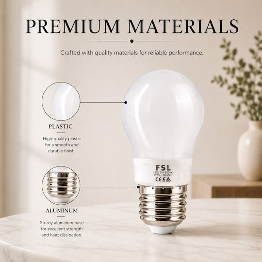 Lightplanet Bec LED 3W Pentru Bază De Bec E27 Alb Rece