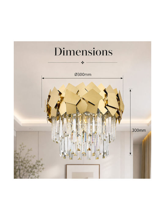 Lightplanet Kronleuchter Gold