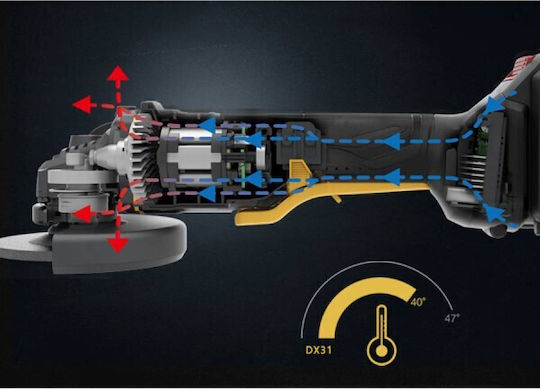 CAT COMBO-12 Winkelschleifer 125mm Batterie 1x4Ah