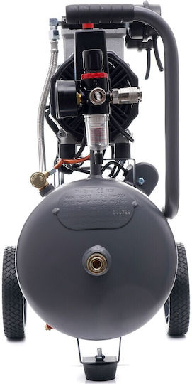 Tagred Cu o singură fază Compresor de aer cu Putere 2.4hp și Rezervor de aer 24lt Ta3383