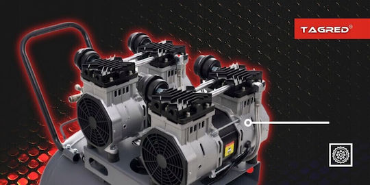 Tagred Cu o singură fază Compresor de aer cu Putere 2.4hp și Rezervor de aer 24lt Ta3383