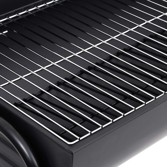 vidaXL Stainless Steel Souvlaki 80cm 3pcs