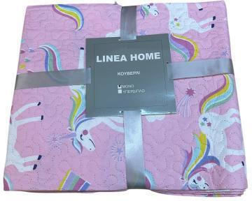 Linea Home Детско Единично Одеяло Unicorn 160x220см Linea Home Детско Единично Одеяло Unicorn 160x220см