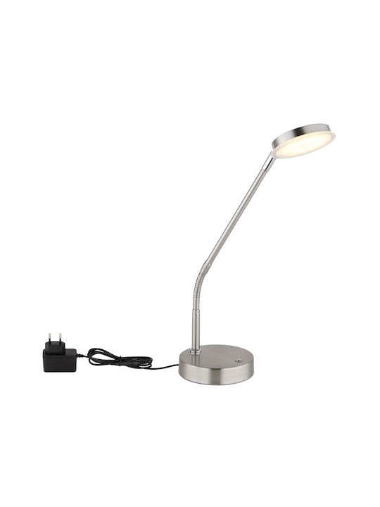 Globo Lighting LED Φωτιστικό Γραφείου σε Ασημί Χρώμα