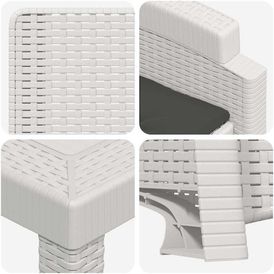 Garden & Outdoor Furniture Set 5 Pieces Vidaxl with Pillows