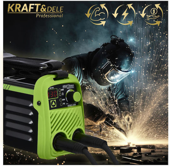 Mașină de sudură inverter MMA TIG Lift 330A Kraft&Dele 230V KD1782