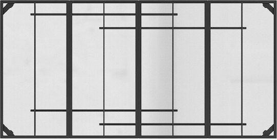 Set Sala De Mese Pentru Exterior 7 Piese Antracit
