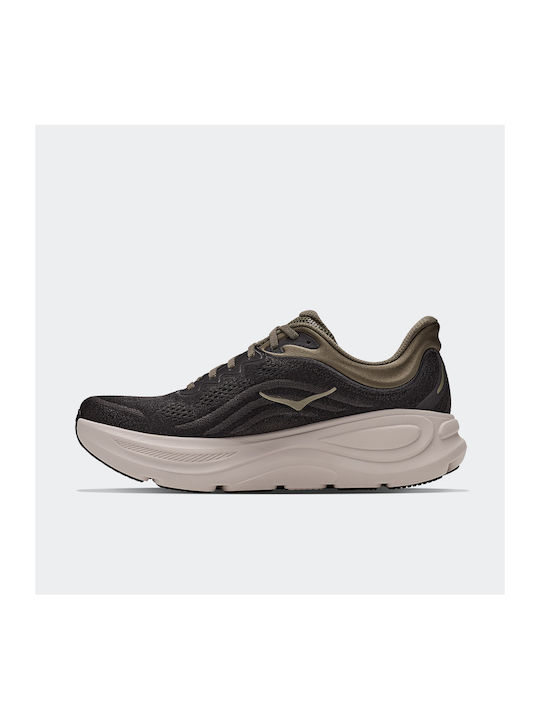 HOKA Bondi 9 Pantofi Sport Pentru Bărbați Running Negru - River Rock Grey