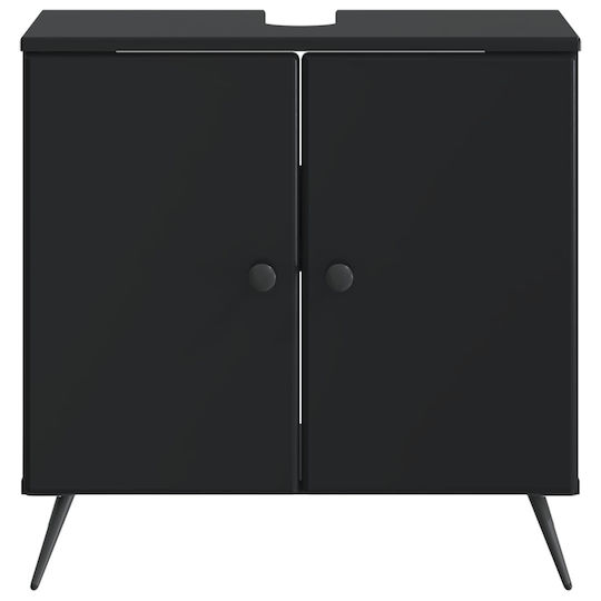vidaXL vidaXL Bathroom Vanity Unit Without Sink W59.5xD31.5xH59cm Black