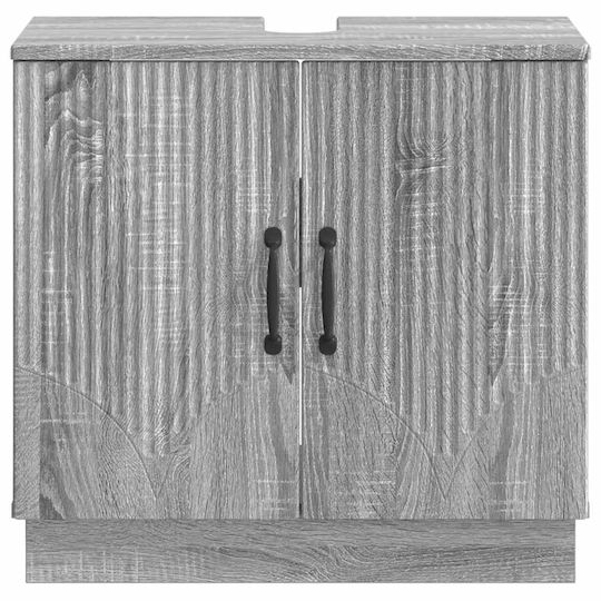 vidaXL vidaXL Bathroom Vanity Unit Without Sink W59.5xD31.5xH56cm Grey Sonoma