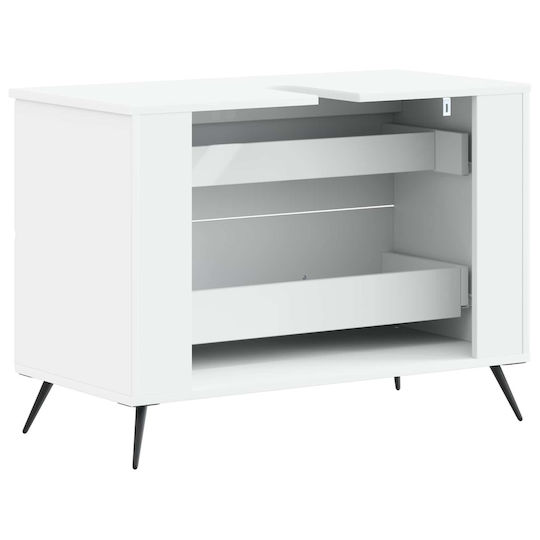 vidaXL Dulap de baie fără lavoar L82xA41xÎ59cm Alb