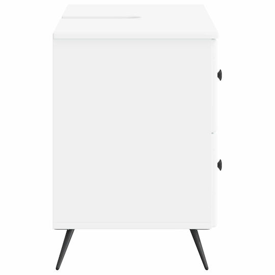 vidaXL Dulap de baie fără lavoar L82xA41xÎ59cm Alb