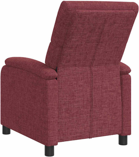 Scaun De Relaxare Roșu 66x95x100cm