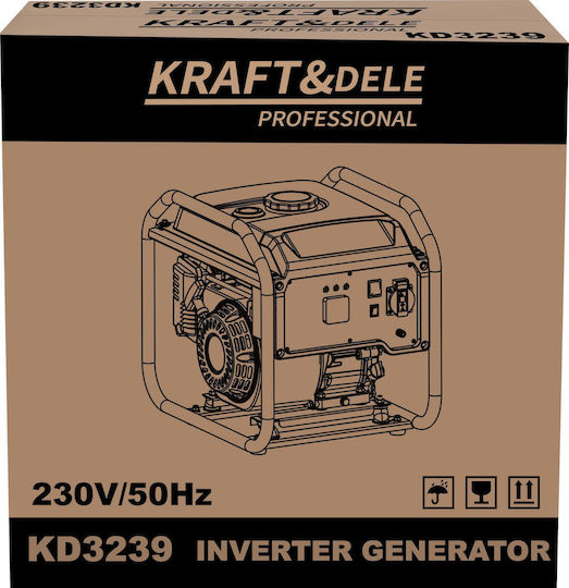 Inverter Generator 4,7kw 110 120 230v Kraft & Dele