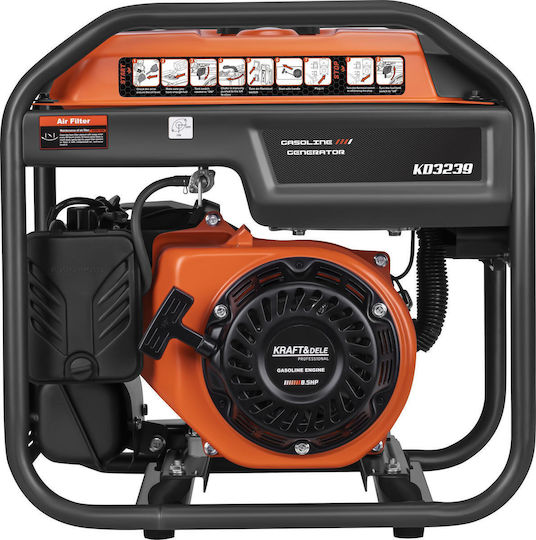 Inverter Generator 4,7kw 110 120 230v Kraft & Dele