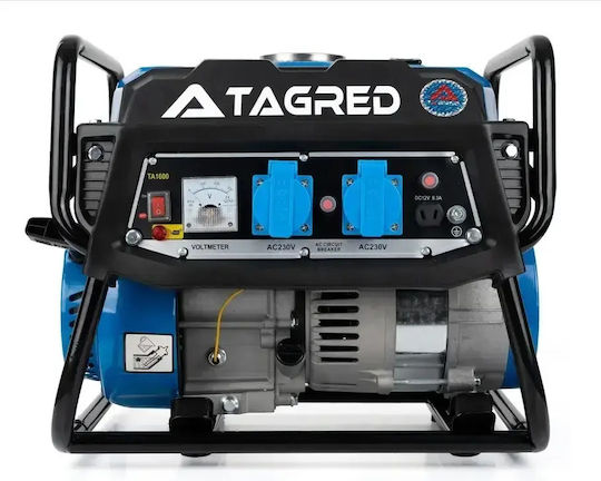 Gasoline Generator Tagred 1600 W 230 V Copper Alternator Ta1600