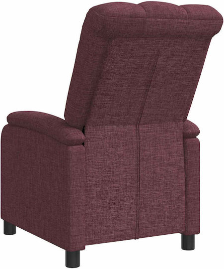Relax Armchair Purple 66x95x100cm