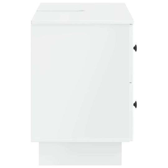 vidaXL Bathroom Vanity Unit without Sink W82xD41xH59cm White