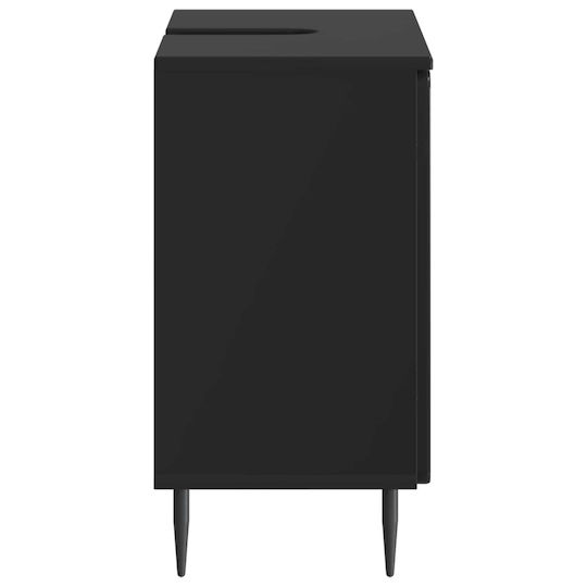 vidaXL vidaXL Bathroom Vanity Unit Without Sink W59.5xD31.5xH59cm Black