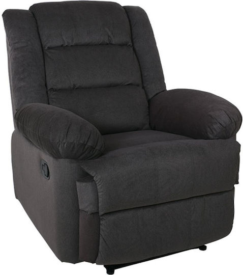 Julia Relaxsessel mit Fußhocker Braun 93x90x100cm